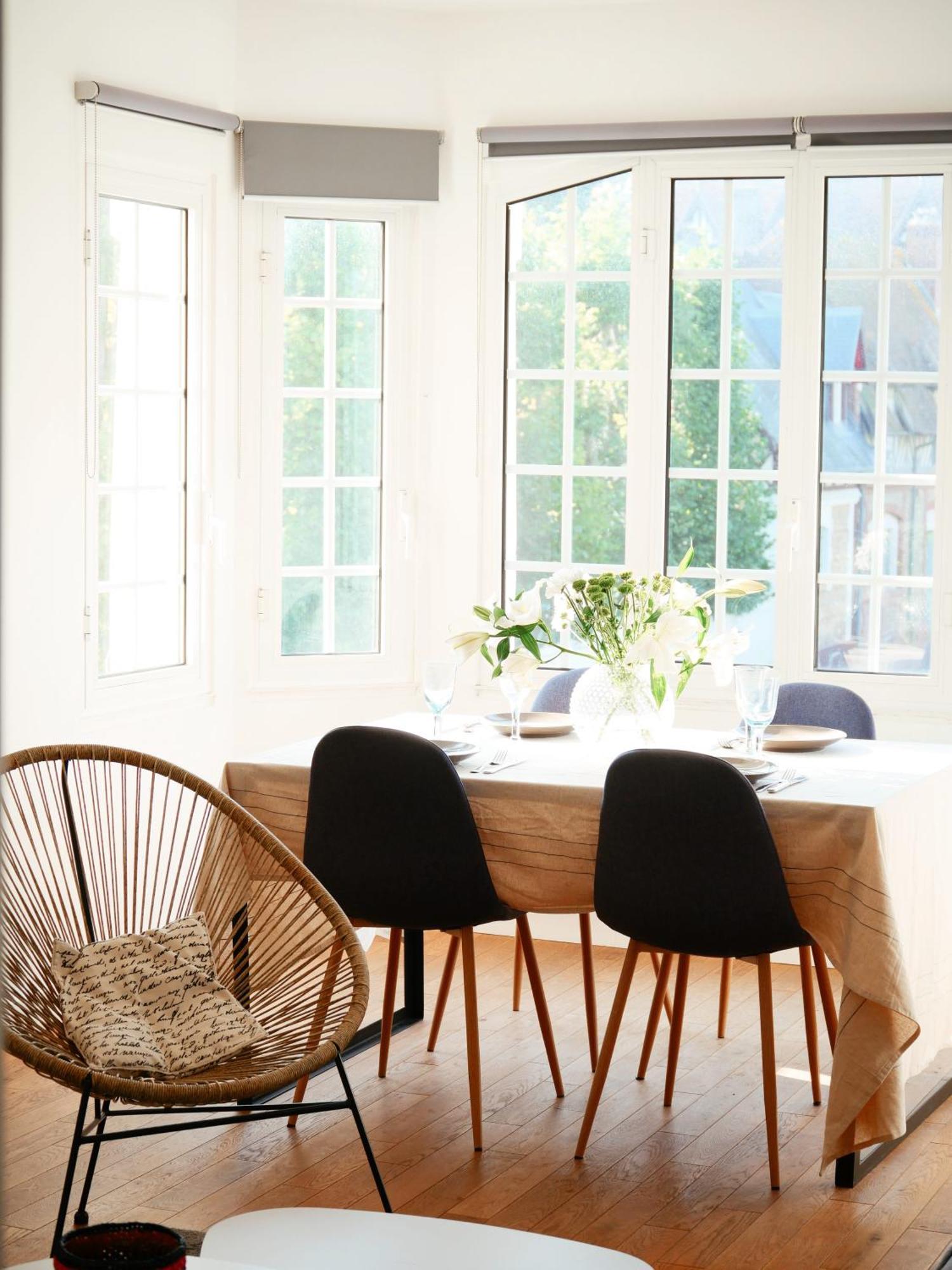 Appartement idéalement placé a Deauville Esterno foto