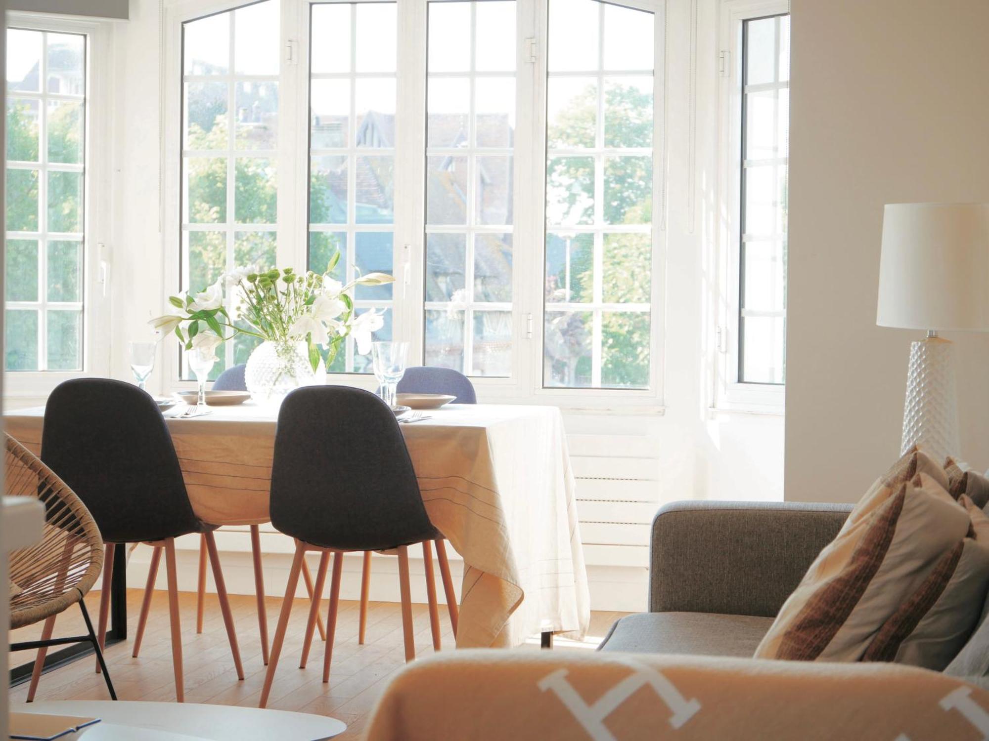 Appartement idéalement placé a Deauville Esterno foto